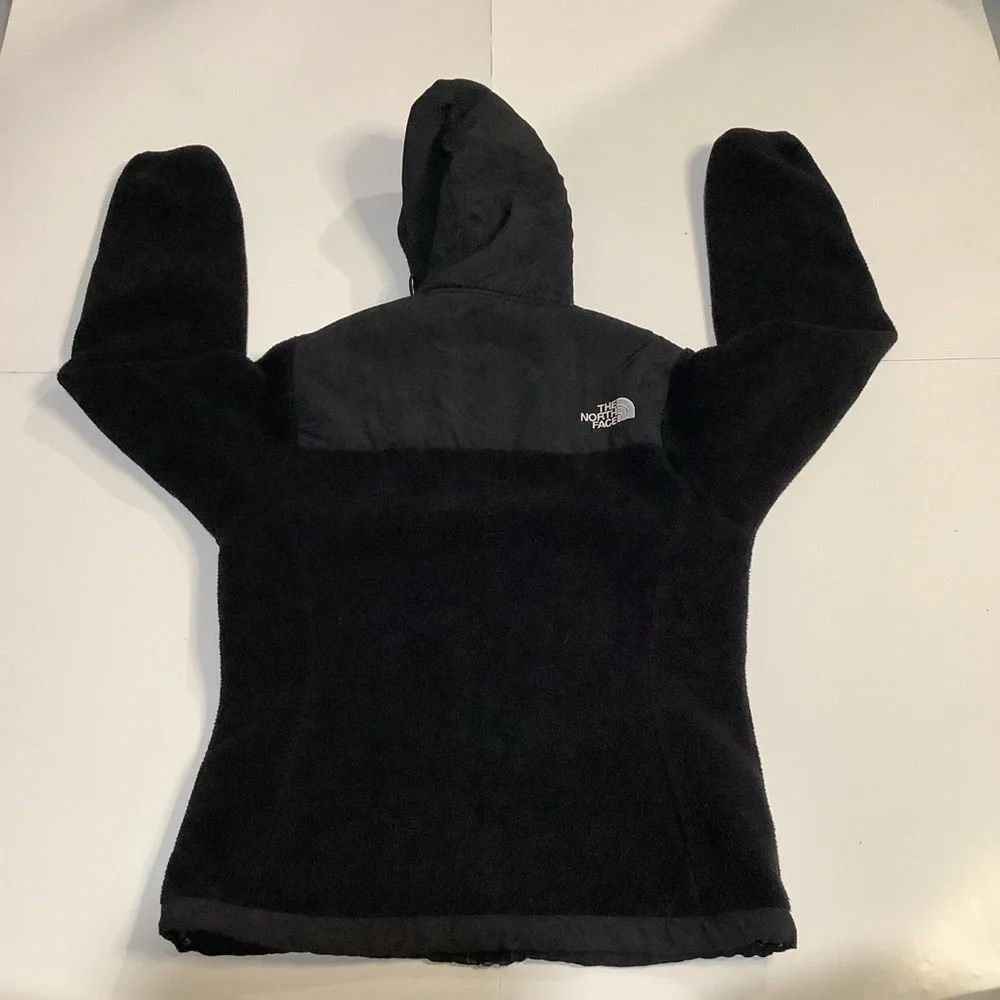 The North Face Women's Black Hooded Fleece Jacket - Picture 3 of 9